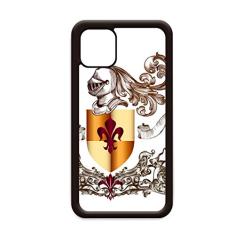 Capa com emblema de Cavaleiros da Europa medievais para iPhone 12 Pro Max para Apple Mini Mobile Case