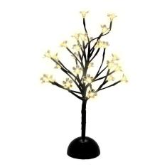 Árvore Natal LED Warm 24 Lâmpadas 35cm Pilha Yangzi