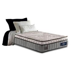 Colchão Solteiro Molas Ensacadas Euro Pillow 88x188x31 Cama Inbox Frost Thermogel