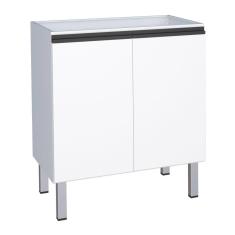 Balcão De Cozinha Para Cooktop Sem Tampo Coari Branco