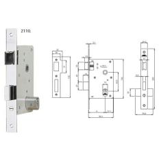 Fechadura Arouca 2010 Externo Alavanca 102526/40