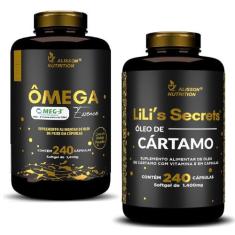kit Omega 3 Essence 240 softgels com Óleo de Cártamo 240 capsulas soft