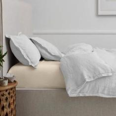 Lençol Avulso Solteiro Elástico 100% Algodão - Premium Kaki - Estampar