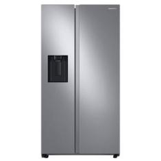 Refrigerador RS60 Samsung Side by Side Inverter 602 Litros com All Around Cooling™ e SpaceMax™ Inox Look - RS60T5200S9