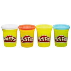 Brinquedo Hasbro Massinha Play Doh 4 Potes Sortidos b5517 - Play-Doh