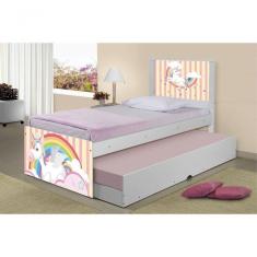 Bicama Unicórnio Meigo Com Colchões