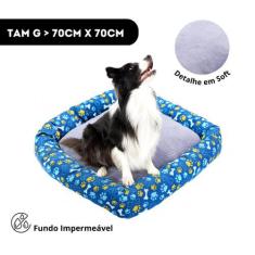 Cama G 70x70cm Para Cachorros Pet Fundo Impermeavel Lavavel - COTRIM C