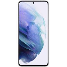 Smartphone Samsung Galaxy S21 Tela Infinita de 6.2&quot; 128GB 8GB RAM Câmera Tripla Traseira Branco