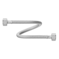 Ligação Flexível em Aço Inox 40cm Fêmeaxfêmea Docol Cromado