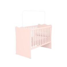 Berço Doce Sonho Rosa 1 - Qmovi - LM DECOR