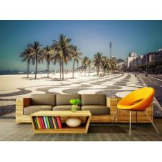 Papel de Parede Painel Fotográfico Praia 97 -1,00 X 1,00 - Voce Decora