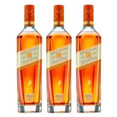 Whisky 18 Anos 750ml 3 Unidades Johnnie Walker