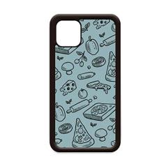 Comida de cogumelo de queijo para iPhone 11 Pro Max Capa para Apple Mobile Case