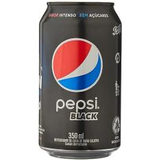 Pepsi Black Sem Açúcar - Refrigerante, Lata 350ml