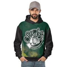 Casaco Moletom Shaka Brah Hawaii Surfing Di Nuevo Masculino-Masculino