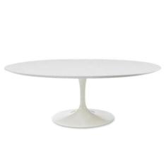 Mesa de Jantar Tulipa Saarinen Oval 244x137 cm Tampo Laqueado - Linn S