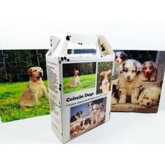 Quebra-Cabeça Cognitivo Reabilitação para Idosos - Cachorros 60 peças 