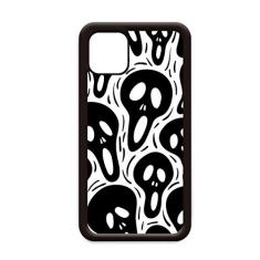 Capa de desenho animado caveira Halloween para iPhone 12 Pro Max para Apple Mini Mobile Case Shell