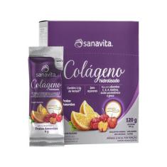 Colágeno Verisol 30 Sachês  Frutas Amarelas - Sanavita