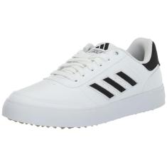 adidas Tênis de golfe masculino Retrocross 24 Spikeless, Calçado Branco/Core Black/Gum 4, 42