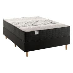 Conjunto Cama Box Casal Áustria de Molas 138x188cm CBCOL-088 Kappesber