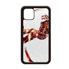 Capa esportiva de skate em aquarela com ilustração de esqui para iPhone 12 Pro Max para Apple Mini Mobile Case