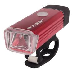 Farol Bike Tsw 180 Lumens Sinalizador Lanterna Led Vermelho