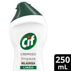 Multiuso CIF Cremoso Limão Limpeza Milagrosa 250ml