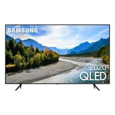 Smart TV 50'' Samsung  QLED 4K 50Q60T, Pontos Quânticos, Borda Infinita, Alexa built in, Modo Ambiente Foto, Controle Único e Visual Livre de Cabos