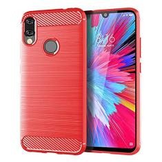 XIAOMI Capa para Redmi Note 7S, sensação macia, proteção total, anti-arranhões e impressões digitais + capa de celular resistente a arranhões para XIAOMI Redmi Note 7S