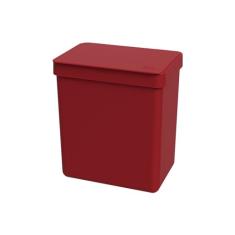 Coza - Lixeira Single 2,5 litros - Vermelho Bold