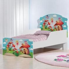 Mini Cama Fadinhas Meninas Com Colchão - Kids Mobili