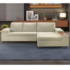 Sofá 3 Lugares com Chaise Clássico - Estofart