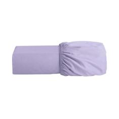 Lençol Solteiro Avulso Malha 100% Algodão Roupa de Cama Com Elástico -