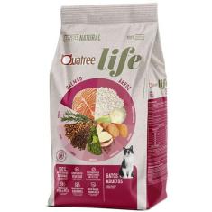 Ração Quatree Life 10kg Para Gatos Adultos Salmão E Arroz