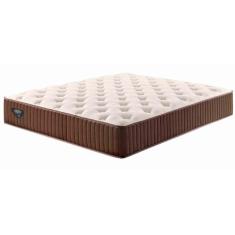 Colchão King 35x203x193cm Molas Superlastic Sensazione Ecoflex Marrom/Bege