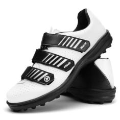 Sapatilha Sapato Tênis de Ciclismo SEM CLIP Speed Bike - WORD, Branco,