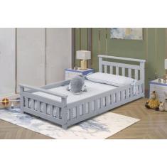 Cama Infantil com Grade Bella Azul - Madbaby