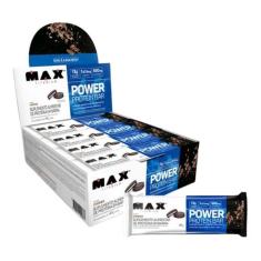Power Protein Bar (Caixa c/ 12un de 41g) Max Titanium