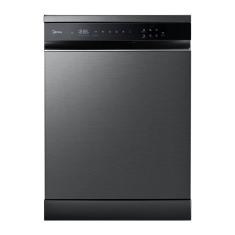 Lava Louça Midea Smart Home Black Inox 14 Serviços MDWEF1433GBS
