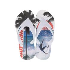 Chinelo Masculino Mormaii Tropical Graphics Branco 38