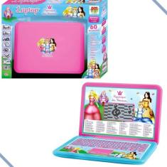 Notebook Laptop Infantil 60 Funções Computador Didático - Dm Toys