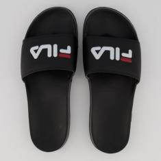 Chinelo Fila Drifter Basic Logo Preto, 41