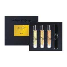 Perfume Rasasi Scent Odyssey Junoon para mulheres, conjunto de presente de 3 peças