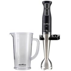 Mixer Britânia Bmx355p Com Copo Preto 350w Preto 110v