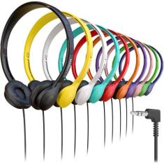 Fones de Ouvido Intra-auriculares Bulktech com Fio de Couro - Conector