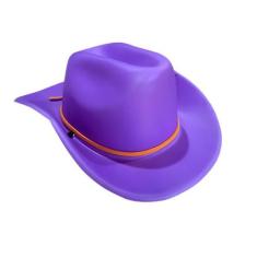 Chapéu Cowboy Em E.V.A - Festas e Fantasias, Violeta escuro