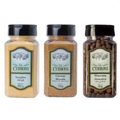 Pimenta Jamaica em Pó, Garam Masala e Gengibre em Pó - Villa Cerroni