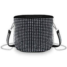 Bolsa Feminina Costura Brilhosa Festa Balada Estilosa Original Tik Tok