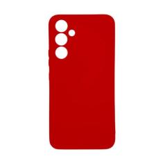 Capa Aveludada + 2 Película Vidro 3D Compatível Samsung M35 - DB, Verm